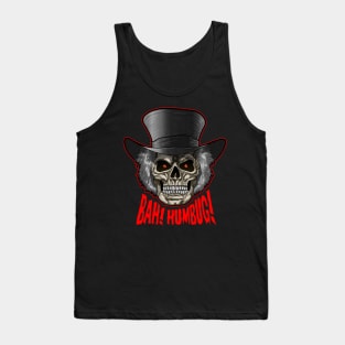 Charles Dickens, A Christmas Carol, Scrooge, Bah Humbug Tank Top